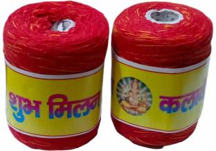 aradhya fashion Mauli Dhaga (pack Of 2) Cotton Wick