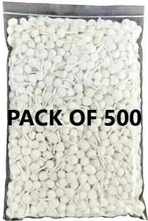 EVEREST INTERNATIONAL hand made diya batti (pack of 500 pcs) Cotton Wick