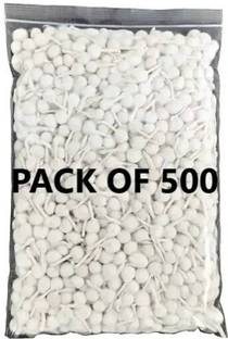 श्याम चरण Cotton Round Wicks for Diya Batti/ Phool Batti / Puja Baati 500 pieces कॉटन विक