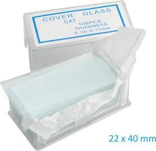 Apex Labs 22X40 MM Microscopic Blank Cover Slip