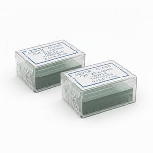 Apex Labs Cover Glass 22 X 50 MM , Thickness 0.13~0.17 mm Blank Cover Slip