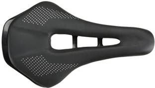 FCCRACING MTB and Road Bike Saddle PU Leather Surface Streamlined Universal Comfortable Bicycle Seat Cover M