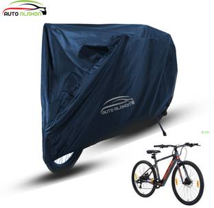 AUTO ALAXON Cycle Cover / Bicycle Cover for Mach City Bikes - Blue Bicycle Cover Free Size