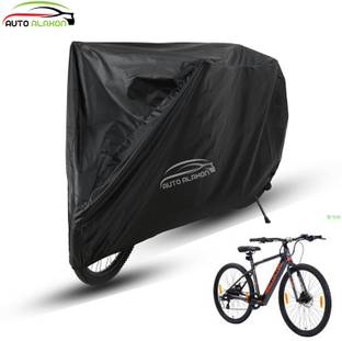 AUTO ALAXON Universal Waterproof Cycle Cover / Bicycle Cover for Mach City Bikes - Black Bicycle Cover Free Size