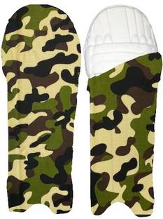 Rainox Batting Pad Cover, Outer Skin Pads Covers, Cricket Leg Guards Clads Army Print Cricket Guard Combo