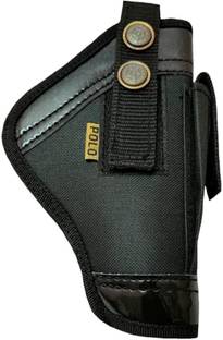 Kumar's Trend Nylon 9 mm Revolver Pistol Racquet Carry Case Pistol/Gun Cover Free Size