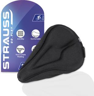 Strauss Premium Saddle Cycle Seat Cover | Bicycle Seat Cover | Cycle Seat Cushion Bicycle Seat Cover Free Size