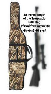 HouseOfCommon Telescopic Gun Bag (Forest Camo) Pistol/Gun Cover Free Size
