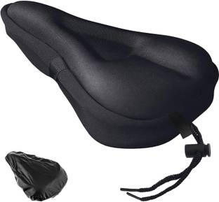 Quickfit for Men Women Comfort, Extra Soft Exercise Bicycle Seat Cover Free Size