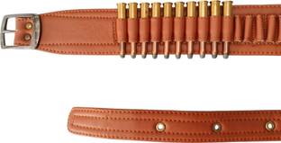 SandhuGunHouse 315 Bore Cartridges Leather™ Belt Racquet Carry Case/Cover Free Size