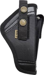 Kumar's Trend Nylon 9mm Revolver and Pistol Carrying Case with Racquet-Style Design, Pistol/Gun Cover Free Size