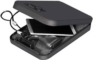 SandhuGunHouse Locker Box with Pin Access Safe Weapon & Documents for Home, Office, Travel, Car Racquet Carry Case/Cover Free Size