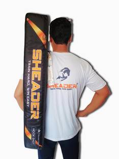 SHEADER CRICKET BAT COVER HOOK SHOT FULL PADDED WITH MOBILE POCKET Bat Cover Free Size