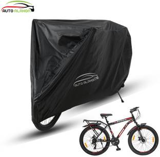 AUTO ALAXON Universal Waterproof Cycle Cover / Bicycle Cover for Mongoose Cycles - Black Bicycle Cover Free Size