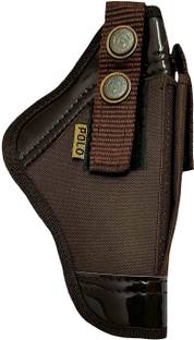Kumar's Trend Nylon 9 mm Revolver Pistol Racquet Carry Case Pistol/Gun Cover Free Size