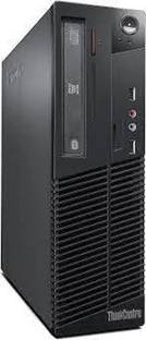Nayajaisa (Refurbished)Thinkcentre M73 SFF i3 4th 8-500 LGA 1150 (8 GB RAM/WiFi/MS Office/USB/Ethernet/Black/1 Year Warranty/ HD Graphics/500 GB Hard Disk/Windows 11 Pro) Ultra Tower