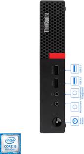 Hayyo ThinkCentre Tiny PC | Core i3 Processor [3MB Smart Cache, 3.70 GHz] | S/N: HYBAK BAK (8 GB RAM/1.05 GHz Intel® HD 530 Graphics/1 TB SSD Capacity/Windows 11 Pro) Mini Tower with MS Office