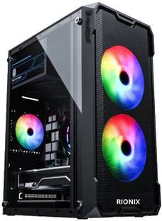 rionix CORE I5 2ND GAMING INTEL CORE I5 2ND (8 GB RAM/1 GB INTEL HD ONBAORD Graphics/500 GB Hard Disk/128 GB SSD Capacity/Windows 11 Pro/1 GB Graphics Memory) Full Tower with MS Office