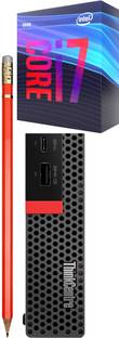 NICE COMPUTERS Core™ i7 - 9700 [8 Cores, 8 Threads, 3.00 GHz] | ThinkCentre Tiny PC [FZJ] Intel Core i7 (9th Gen) Octa-Core Processor (32 GB RAM/Intel® Ultra HD 630 Graphics/1 TB SSD Capacity/Windows 11 Pro) Gaming Tower with MS Office