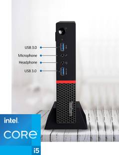 BESTYLISH ThinkCentre Tiny PC | i5-6500 Processor [6MB Smart Cache, 3.20 GHz] | S/N: BHNJH 6th Gen Tiny PC Intel® Core™ i5-6500 [4 Cores 4 Threads Up to 3.60GHz 6MB Cache] (16 GB RAM/Intel® HD 530 Graphics/512 GB SSD Capacity/Windows 11 Pro) Mini Tower with MS Office
