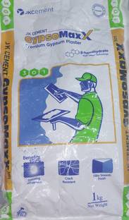 JKwhite JK CEMENT POP Plaster of Paris powder gypsomaxx powder 1kg Crack Filler