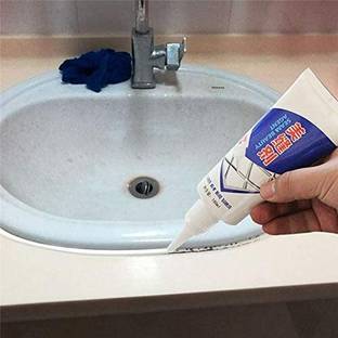 My Machine Silicone Sealant for DIY Home Sink Gaps/Grouts Repair Filler Tube Paste Adhesive