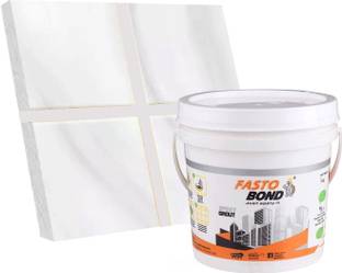 Fastobond Epoxy Tile Grout 3 Components WHITE COLOR Crack Filler