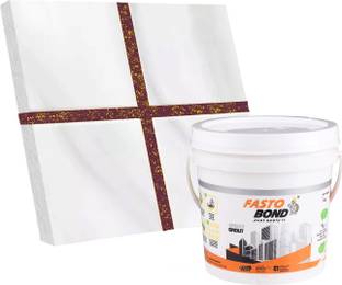 Fastobond GlitterEpoxy Tile Grout 3 Components Burgundy Golden Crack Filler