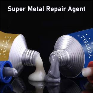 Quixi Metal Repair Paste Set - Permanent Solution for Repairing Metal Caster Glue Crack Filler