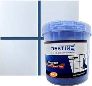 Destine Tile Grout (Colour: Alpine Blue) | Cement Based Tile Joint Filler | Crack Filler