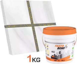 Fastobond 1 Kg Epoxy Tile Grout 3 Components Dark gray Golden Crack Filler