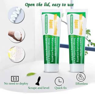 MetriteINDIA 2QTY Waterproof Wall Crack Filler paste For Wall, Tiles GAP, Wood & Plaster G67 Crack Filler