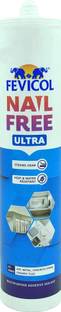 FEVICOL Nail Free Ultra Multi-purpose Silicone Sealant - Water & Heat Resistant - Paste Crack Filler