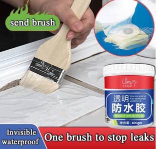 JIG'sMART Invisible Waterproof Glue Clear Waterproof Gel Bathroom Roof Wall Leak Seal Crack Filler