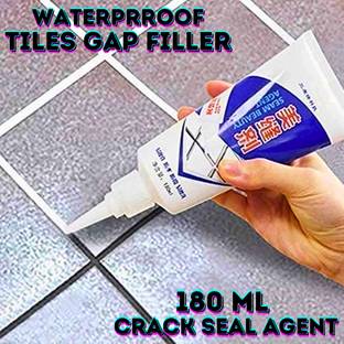 Aelisco Waterproof Tiles Gap Filler Agent Leakage Stop Silicone Grout Sealant Paste Crack Filler