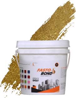Fastobond Golden Sparkle-Glitter Epoxy Tile Grout 3 Components Crack Filler