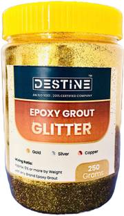 Destine GLITTER (GOLD) for Epoxy Grout | Glitter for Epoxy Grout | Epoxy Grout Sparkle | Crack Filler