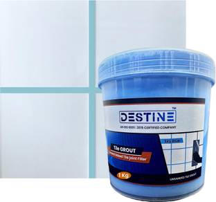 Destine Tile Grout (Colour: Sky Blue) | Cement Based Tile Joint Filler | Crack Filler