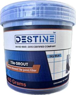 Destine Tile Grout (Colour: Sky Blue) | Cement Based Tile Joint Filler | Crack Filler