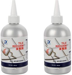 Krenu 280ml Waterproof Tile Reform Glue Gap Filler Resistant Silicone Sealant Agent Adhesive