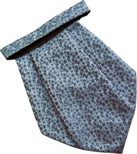 VOICI Grey color Self Design Cravat