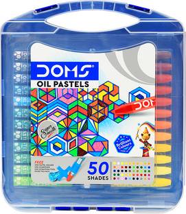 DOMS Oil Pastel 50 Shades(Hexagonal)