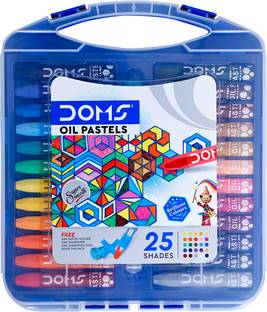 DOMS OIL Pastel 25 Shades (Hexagonal)