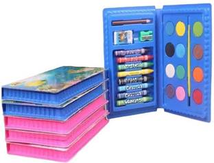 Le Delite 5 Gift Crayon Color Sets for Kids | Smooth&Vibrant Colors | School&Art Supplies