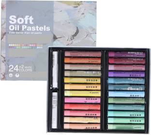 53 Arts 26Pcs Oil Pastel Set Soft Drawing Graffiti Painting Pastels