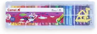 Camel Oil Pastels 25 Shades Reusable Pack