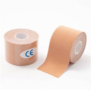 Mr fix Adhesive Rigid tape for Physiotherapy Anti-Allergic (2.5 cm x 5 meter) Crepe Bandage