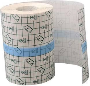 MAITRI ENTERPRISE Transparent Adhesive Bandage Dressing Wound Waterproof Sticker(2inch*5M)M101 Crepe Bandage