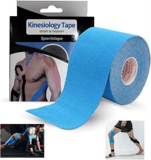 GOPINATH AUTOLINK Kinesiology Tape for Therapy Uncut Tape for Knee Pain, Elbow & Shoulder Muscle Crepe Bandage
