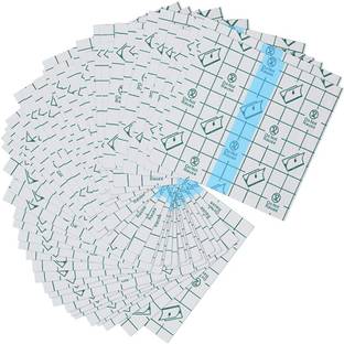 sannidhi 50pcs Transparent Film Dressing PU Film Wound Waterproof Sticker Good4 x 4 Inch Crepe Bandage